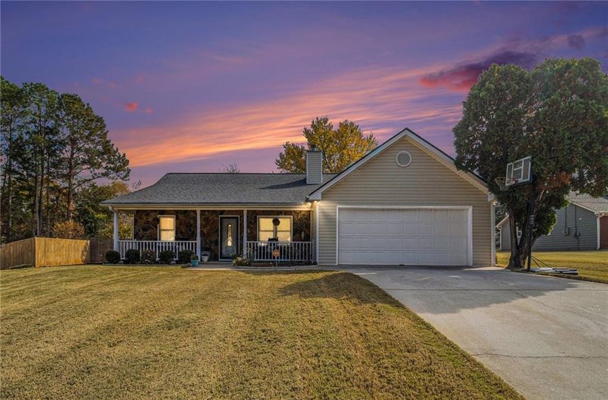 Welcome to this charming one-story, all-electric home located in a quiet cul-de-sac just minutes from local shopping, dining, and entertainment. 

This home offers 3 bedrooms and 2 full baths, making it perfect for families, first-time buyers, or anyone looking for easy, comfortable living.
The roof is only 3 years old, and the inviting front porch is the perfect spot to sit and enjoy the peaceful surroundings. The backyard is spacious and ideal for gardening or relaxing, with a tool shed included to keep everything neatly stored.
If you’re looking for a well-kept home in a great location, this one checks all the boxes!