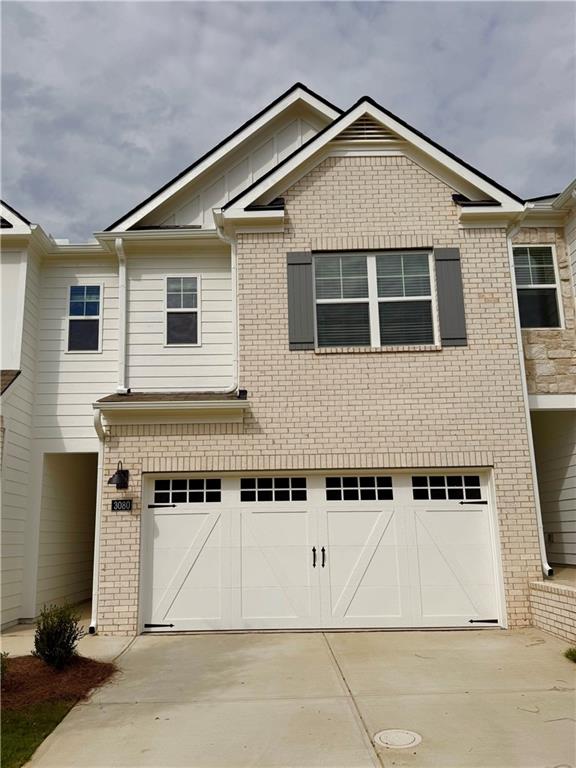 Brand New- Never Been Lived In- 3 bed/2.5 Bath Town Home in Barrett Cove Subdivision. Beautifully designed townhome located in Marietta off Earnest Barrett Pkwy in Cobb County. This home offers an exceptional blend of style and comfort and a thoughtfully crafted open-concept layout. The main floor features durable luxury vinyl plank flooring throughout main level, creating a seamless flow between spaces. A chef-inspired kitchen with a large quartz-topped island and stainless steel appliances offers the perfect setting for entertaining and daily living and offers cutting edge smart home technology. Step outside to enjoy a private rear patio or take advantage of the two-car front-entry garage for added convenience. Barrett Cove will also feature a cozy gathering area, perfect for enjoying time with family and friends around the fire pit.
Upstairs, find a smartly designed layout with secondary bedrooms at the back for privacy, while the sprawling primary suite at the front features dual walk-in closets and a spa-like bathroom with tons of closets. This open-concept design maximizes comfort and functionality. Landscaping for front yard included. Washer/Dryer Provided.
Located right next to Mud Creek Soccer Complex. Enjoy close proximity to Kennesaw, Acworth, Marietta or Powder Springs. Easy access to highways charming boutiques and restaurants of Marietta, and nearby trails of Kennesaw Mountain and lakes for endless outdoor activities.