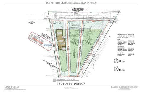 Vacant Land For Sale - 2422 Claude Street<br/> Fulton County, Atlanta, GA 30318