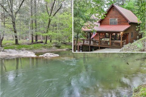 A home in Ellijay