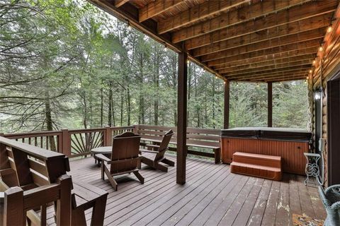 A home in Ellijay