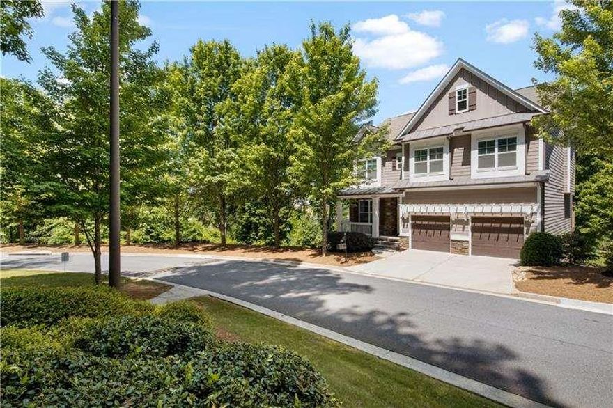 Welcome home! This stunning 4 bedroom, 4.5 bathroom home is just what you've been looking for. Enjoy morning coffee on the cozy front porch. As you step inside, you're greeted by a gorgeous foyer and dining room which leads to the open concept living/kitchen/breakfast area with stainless appliances. Also on the main level are convenient features to include a half bath, walk-in laundry with a sink, and a formal office. The deck is perfect for grilling out and soaking up views of the water. Upstairs, a huge loft is great for a theater, play room, secondary office, and so much more. The oversized owners suite with a spa-like bathroom is completed with a soaking tub, large shower with a bench, and a walk-in closet with built-ins. The basement is ready for all of your entertainment needs and is great for a teen/in-law suite. One bedroom, one bathroom, living area, and a storage room are all on the walk-out terrace level. This home has been immaculately maintained and is ready for it's next family. Don't wait, schedule your showing today!