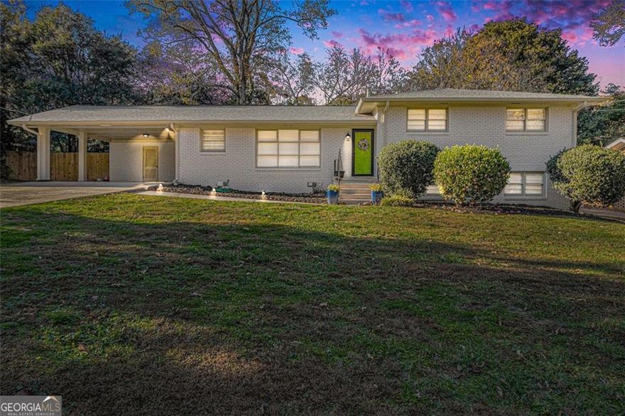 Experience remarkable savings with this move-in ready residence, perfectly timed for the holiday
season! This is an exceptional opportunity in Historic Avondale Estates, featuring a stunning all-brick
split-level home that includes four bedrooms and three full bathrooms. The property showcases
hardwood floors, carpeting, quartz countertops, and freshly painted interiors. The family room is
accentuated by French doors that open to the patio, while the living room and dining area provide an
ideal space for entertaining guests. Both levels offer spacious bedrooms and dual patios, while the
updated bathrooms and custom kitchen appliances, including a window above the sink, enhance the
home's charm. The patio deck overlooks a large fenced backyard, ideal for outdoor enjoyment. Take
leisurely strolls around Avondale Lake or explore the lively town center, which is brimming with
restaurants, shops, markets, coffee houses, breweries, and a state-of-the-art music venue. The city is
thriving, with the upcoming Town Green poised to become a central gathering place featuring a
performance space, play area, fountain, gardens, and areas for festivals and markets. This is your
opportunity to secure a beautifully maintained, move-in ready home in the delightful Avondale Estates.
Our quaint small city is conveniently located just 15 to 20 minutes from major destinations such as the
CDC, Emory University, the airport, and downtown Atlanta, with easy Marta access to both the airport
and downtown. The neighborhood is welcoming, with friendly residents. Schedule your private showing
today and make this charming oasis your next home!