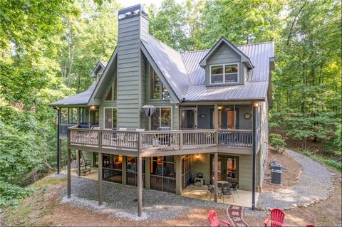 A home in Ellijay