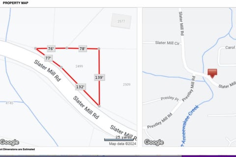 Vacant Land For Sale - 2499 Slater Mill Road<br/> Douglas County, Douglasville, GA 30135