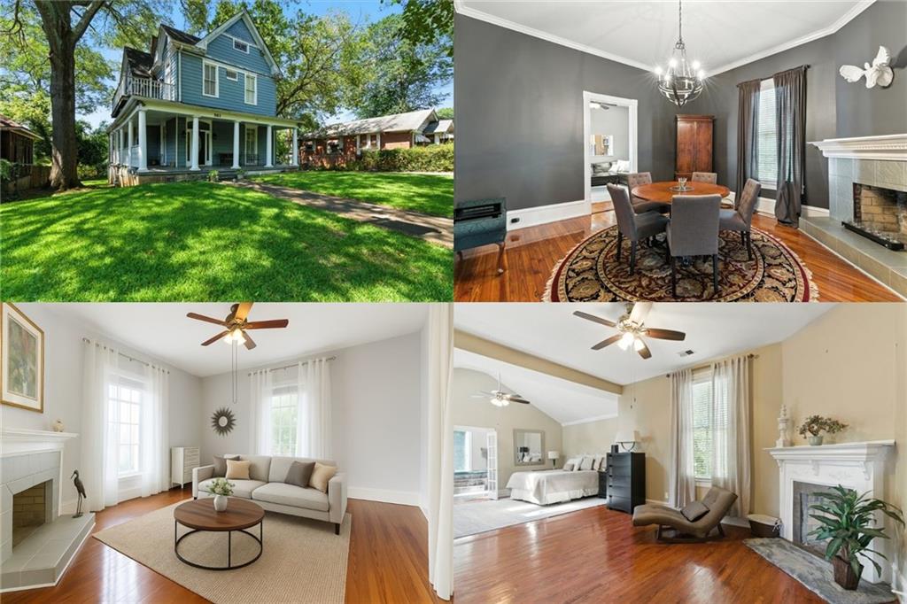 Own a rare piece of Atlanta's Historic West End Built in 1920, this Victorian jewel in Atlanta’s Historic West End offers more than just a home—it’s an opportunity to preserve and celebrate a piece of the city’s architectural heritage. From the moment you enter, you’ll be captivated by the soaring ceilings, original pocket doors, gleaming hardwood floors, and four decorative fireplaces that reflect the craftsmanship of a bygone era. Wide, gracious hallways and oversized rooms highlight the elegance and scale of this timeless design. Outdoor living is just as enchanting, with a rocking-chair front porch for morning coffee and an upper-level balcony overlooking the private, fenced backyard—perfect for peaceful retreats or lively gatherings. Nestled in the heart of the West End, this home places you steps away from the BeltLine, historic landmarks, breweries, and parks. It’s a rare chance to bring your vision to life in one of Atlanta’s most celebrated neighborhoods, where history and community thrive together.