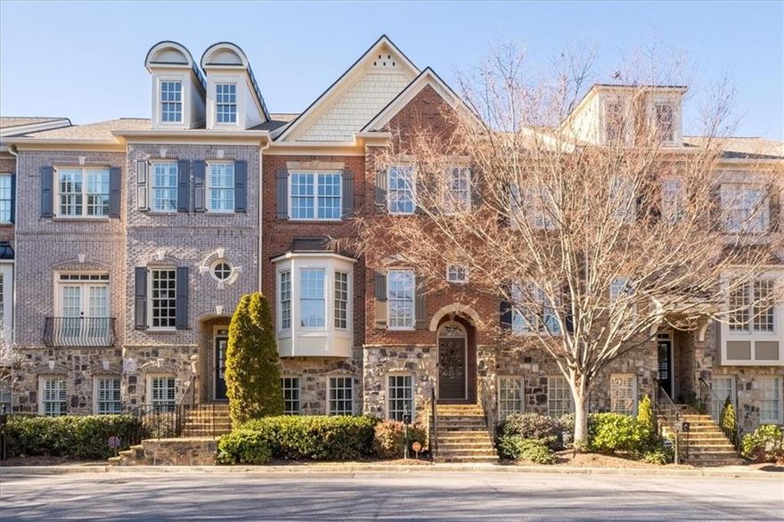 ** SELLER MOTIVATED *
Welcome home to this beautiful modern living townhouse nested across the  street from Kennesaw Mountain National Battlefield Park scenic trails  and just 5 minutes  from historic Marietta Square. This home features 3 bedrooms and 4 bathrooms, hardwood floors on the main floor and in the basement. Generous living area,  large dining area and a well organized designer kitchen with custom cabinets on the main floor. The sun room can be used as an office next to a covered porch to relax after a long day. On the 3rd floor the primary suite features a walk-in shower and custom owner's closet and a sitting area and a covered porch of primary bedroom. The remainder 3rd floor includes the 2nd ensuite bedroom/bath, walk-in closet and a laundry room. The lower level hosts a 2 car garage a spacious 3rd bedroom or entertainment room with an en suite bath and walk-in closet.