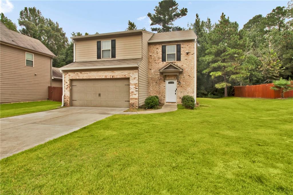 Welcome home to this gorgeous three-bedroom, two-and-a-half-bath residence in quiet subdivision that perfectly combines comfort and style. From the moment you arrive, you'll notice the striking brick front that gives the home a classic yet inviting presence. Perfectly situated in a cul-de-sac in a quiet sidewalk community. Move in ready!
Inside, the main living areas feature elegant LTV flooring that is both stylish and easy to maintain, while the bedrooms offer the cozy feel of newer carpet. The kitchen is a true highlight, boasting rich cherry wood cabinets, sleek stainless steel appliances, and a fresh, beautiful paint job that makes the entire space feel bright and welcoming.
Outside, you'll find a large, spacious backyard perfect for entertaining or simply enjoying the outdoors. And with a double-car garage and included washer and dryer, convenience is at your fingertips.
This home is a perfect blend of modern updates and classic charm, ready to welcome its new owners.