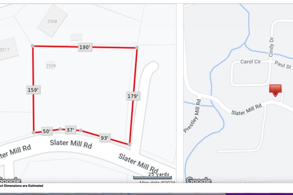 2539 SLATER MILL Road