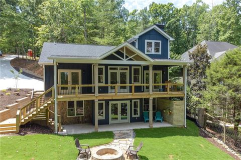 A home in Dawsonville