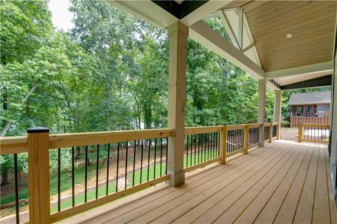 A home in Dawsonville