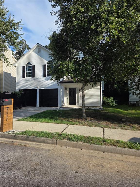 I'd like to Present 2888 Two Lake Cir beautifully renovated with a contemporary theme and located on a cul-de-sac lot. This home features an open living and dining area and completely renovated kitchen with Quartz counter tops. The home has upgraded LVP flooring throughout. All bathrooms have been completly renovated. The Oversized master bedroom offers a private Oasis to sleep in comfort after you take a bath in your Soaking Tub or Overzised shower. The 3 additional rooms are nicely sized as well. Other notable features are USB electrical outlets placed throughout the home, New Stainless Steel appliances, Both the HVAC & Roof are 5 years old with plenty of life left, New Garage doors and new paint throughout the interior. This home is centrally located to Shopping, Parks and Recreation and minutes from the airport. This home is completely Turn Key ready and I am ready to give you or your client the keys. More photos to come. No HOA. Closing to take place at Leuder, Larkin & Hunter.