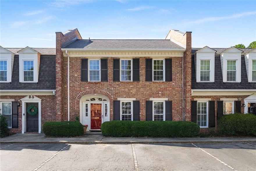 Fabulous 3 bedroom townhome in coveted Westover Plantation.  The 3 bedrooms rarely come available! Main floor has hardwood floors, crown molding and new windows with plantation shutters.  The oversized living room opens to separate dining room with bright windows overlooking a private large patio.  The front door opens to an entry way with a coat closet and 1/2 bath.  The kitchen was fully renovated with custom cabinets, custom pantry, custom glass cabinets, tons of storage, and room for an island or a small table.  Large laundry room right off the kitchen. Kitchen opens to the private large patio to create your own outdoor oasis!  The primary suite is large with hardwood floors, large windows, walk in closet and a wall of closets!  Primary bathroom is updated with lots of storage.  Renovated hall bathroom.  2 additional bedrooms. The third bedroom has been used as a den or library with a beautiful wall of built in shelves.  HVAC system and hot water heater are newer. Westover Plantation is such a beautiful community offering so many amenities including 2 huge pools, tennis courts, playgrounds, tons of green space and A Security Gate!! All this just a stroll to restaurants, shops, groceries, Midtown, Westside and award winning schools.  Perfect floor plan and wonderful community in the best location is a slam dunk!!