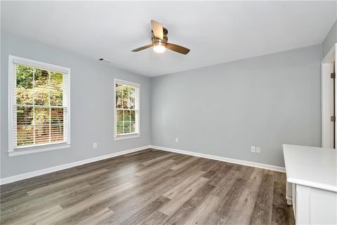 A home in Dawsonville