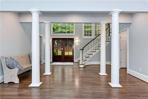 A home in Dawsonville