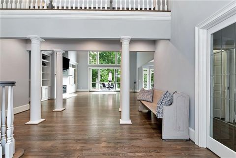 A home in Dawsonville