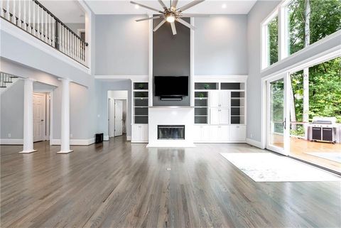 A home in Dawsonville