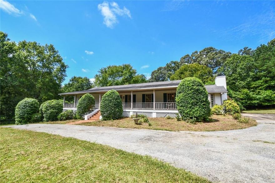 Discover the perfect blend of comfort, privacy, and convenience with this beautifully renovated 4-bedroom, 3-bath ranch set on nearly 6 serene acres in sought-after Alpharetta. Nestled in Cherokee County, enjoy lower taxes and the freedom of no HOA restrictions.
A long private driveway leads to the home, offering a peaceful retreat while still being close to shopping, dining, and top schools. Inside, the home boasts a fully updated, move-in-ready interior with stylish finishes, an open-concept layout, and modern upgrades throughout. The main level features a bright living room, a renovated kitchen with sleek cabinetry and new appliances, and spacious bedrooms designed for comfort and functionality.
The finished basement provides extra versatility—ideal for a guest suite, office, or recreational space.
Step outside to endless possibilities: plant a garden, add a pool, or enjoy fishing in your private pond. With almost 6 acres at your disposal, you’ll have room to live, play, and relax entirely on your own terms. This rare lease opportunity offers the best of both worlds—privacy and space with convenient Alpharetta living.