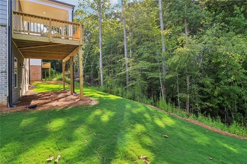 A home in Dawsonville