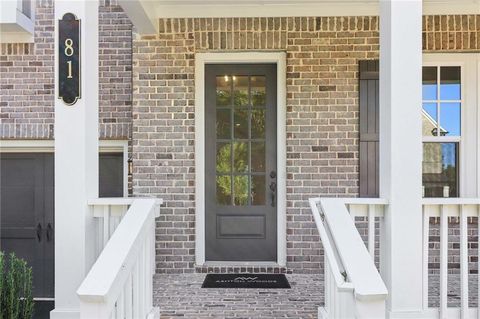 A home in Dawsonville