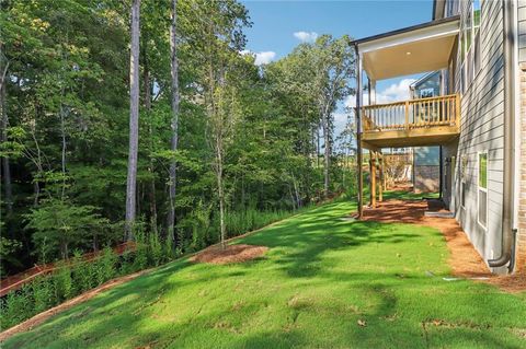 A home in Dawsonville