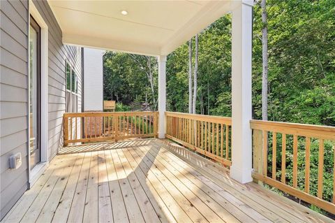 A home in Dawsonville