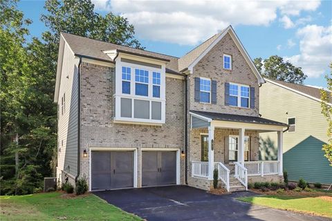 A home in Dawsonville