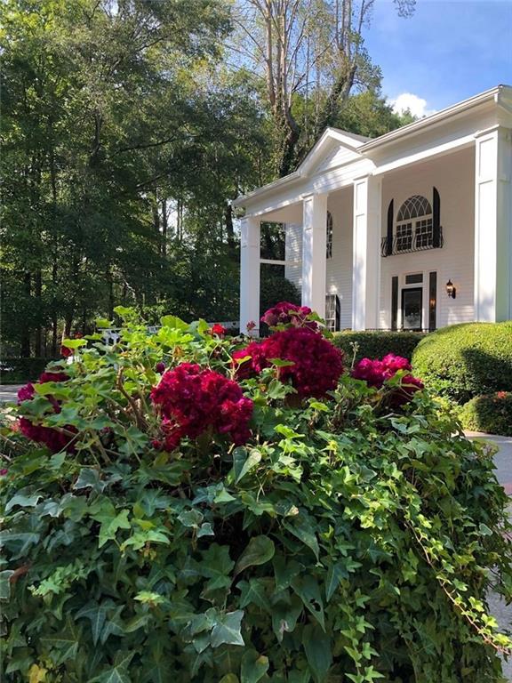 Front of Estate Home
