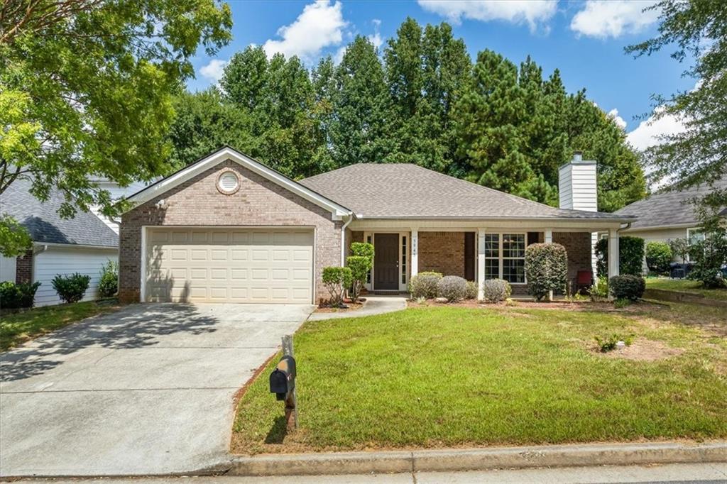 Welcome Home!!! This spacious 4-bedroom, 2-bath ranch offers comfort, convenience, and thoughtful updates—perfect for a larger family or anyone seeking single-level living. Step inside to find a bright open family room with a cozy wood-burning fireplace, a formal dining room, and a versatile eat-in kitchen featuring a breakfast bar, Maytag appliances, and plenty of cabinet space. The spacious master suite boasts a garden tub, separate shower, and tray ceiling, while the additional bedrooms offer vaulted ceilings and generous closet space. A laundry room, pre-wired cable access, and a security-ready setup add convenience throughout. Outside, enjoy the fenced backyard—ideal for kids, pets, or entertaining—plus a new roof for peace of mind. The sodded front and back yard with sprinkler system keeps the landscaping easy to maintain. Located on a level lot with sidewalks and streetlights, this home is part of a welcoming neighborhood that’s close to schools, shopping, and quick interstate access.