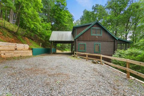 A home in Ellijay