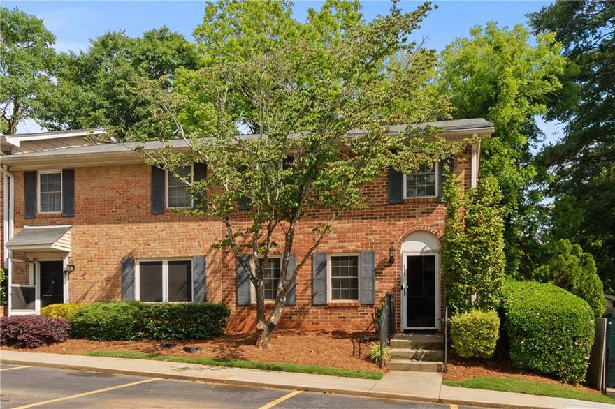 ***SELLER OFFERING $10,000 CONCESSION AT CLOSING*** Beautifully maintained 3BR/2.5BA end-unit condo in the heart of Lawrenceville! Ideally located just minutes from Georgia Gwinnett College, Northside Hospital, and within walking distance downtown Lawrenceville. Enjoy easy access to both Hwy 316 and I-85. This spacious home features LVP flooring on the main level, brand new carpet upstairs, fresh interior paint, updated windows, upgraded lighting, and granite countertops. Upstairs you'll find a generous primary suite with double closets and a private bath, plus two secondary bedrooms and a full hall bath. Guest half bath on the main level. Two assigned parking spots right out front. Private patio out back, perfect for relaxing or entertaining. Appliances included. This end unit offers added privacy in a quiet, well-kept community. This property is located in a community with no rental restrictions, offering excellent potential for residential rental income. While the current owner has not rented the home, it could be a great investment opportunity or owner-occupant purchase.**Not FHA Approved**
