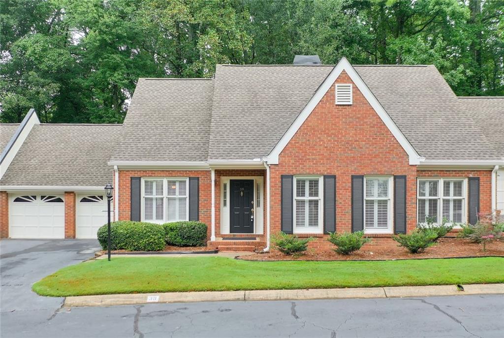 Maintenance-free lifestyle meets unparalleled convenience in this lushly landscaped community at the crossroads of Sandy Springs and Dunwoody. Renovated, open, and light, with separate living and dining rooms, master and secondary bedrooms on main level, and a great room opening to private back garden and protected greenspace. The chef's kitchen includes stainless steel appliances, a convenient spacious pantry, and abundant counter space. The breakfast room has a bay window and a view of the greenspace. Upstairs, there’s an oversized bonus room with full, new bath to use as a guest suite, office space, or workout room. Enjoy ultimate accessibility with proximity to UPS and Mercedes-Benz, Dunwoody Village, Perimeter Center, the iconic King and Queen Buildings at Concourse, Dunwoody Nature Center, Spruill Center for the Arts, and effortless access to I-285 and GA400.