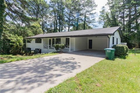 A home in Stone Mountain