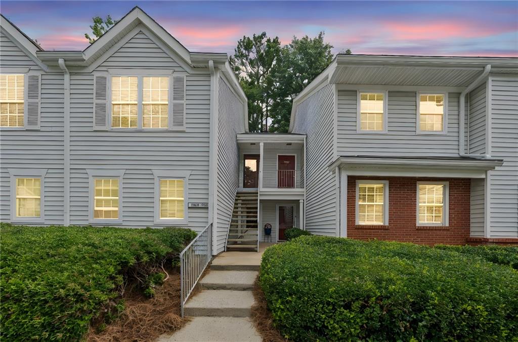 Welcome to 3053 Westwood Way – where charm meets convenience in one of Alpharetta’s best locations. This beautifully renovated 2-bedroom, 2-bathroom condo offers an inviting blend of comfort and style, perfectly located just minutes from the vibrant lifestyle destinations of Downtown Alpharetta, Avalon, Halcyon, and easy access to GA-400. Step inside to a living space that flows effortlessly into a modern kitchen complete with new kitchen cabinets, quartz countertops, appliances, tile backsplash, breakfast bar, and other premium finishes. The spacious primary suite features a walk-in closet and a beautifully remodeled en-suite bath, while the secondary bedroom provides flexibility—perfect for guests, a home office, or creative space. As second fully remodeled full bath finishes out the inside. Outside, enjoy a private porch/patio ideal for relaxing or entertaining under Atlanta’s warm skies. This condo has also been treated to all new paint, new appliances, a new gas water heater, a new AC unit and thermostat, new doors, and new flooring among other updates. With its unbeatable location near upscale dining, boutique shopping, and recreational hotspots, 3053 Westwood Way offers the best of suburban living with urban access. This is more than just a home—it’s a lifestyle. Don’t miss your opportunity to call this exceptional property your own. INVESTORS - this unit does have approval to be a rental as well. Buyer should confirm independently.