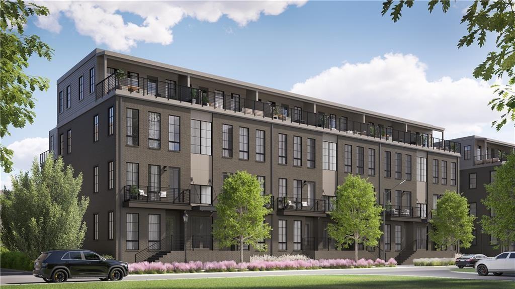 Walk out your front door directly to the Eastside Beltline and entertain friends and guests at the neighborhood's newest restaurant, Breaker Breaker. Perfectly placed for those who enjoy a walkable area, Stein Steel residents will feel their lifestyle supported by shops, entertainment venues, and eateries that breathe new life into the community, and add to the area’s vitality. Presenting the Artist floor plan, where every detail is designed to elevate your living experience. Step into our 2-story, 2-bed, 2-bath home, offering direct entry from your private one-car garage. On the lower level, discover a thoughtfully designed bedroom accompanied by a full bath – an ideal canvas for crafting a home office or a welcoming guest space. Ascending to the upper level, an expansive open-concept layout unfolds. The oversized island becomes the nucleus of entertainment, where moments with family and friend’s flourish. The primary suite, strategically placed off the main living area, strikes a harmonious balance between comfort and convenience. And for those seeking a breath of fresh air, the front balcony is seamlessly integrated into your living space. **DISCLAIMER: Kindly note, the provided photos offer a glimpse into the forthcoming home currently under construction. Variations in colors and materials may vary.