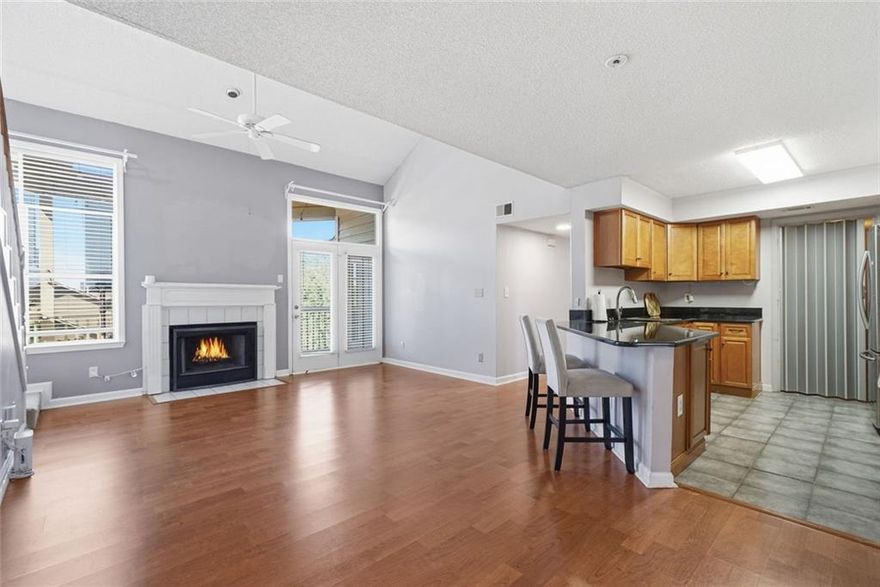 Updated 2BD/2BA Condo with Skyline Views in Gated McGill Park!

Just 1 mile to Inman Park Belt Line & under 2 miles to Piedmont Park, this beautiful condo offers one of the best views in the community—enjoy stunning downtown Atlanta skyline from your windows & private balcony.
Open floor plan with seamless flow from the kitchen to living & dining areas, featuring a cozy fireplace for chilly nights. A spacious loft adds versatility—perfect as a guest suite, office, playroom, creative studio, or media room.

Recent updates include:

New flooring in living room, kitchen & owner’s suite

Brand new HVAC system

New dishwasher

Enjoy summers at the community pool, added security in this gated neighborhood, and unbeatable access to I-75/85, shops, dining & parks. Unit is rental-eligible (on the rental list), making it a great option for investors or future flexibility.
Seller open to buyer concessions with strong offer—don’t miss this move-in ready gem!