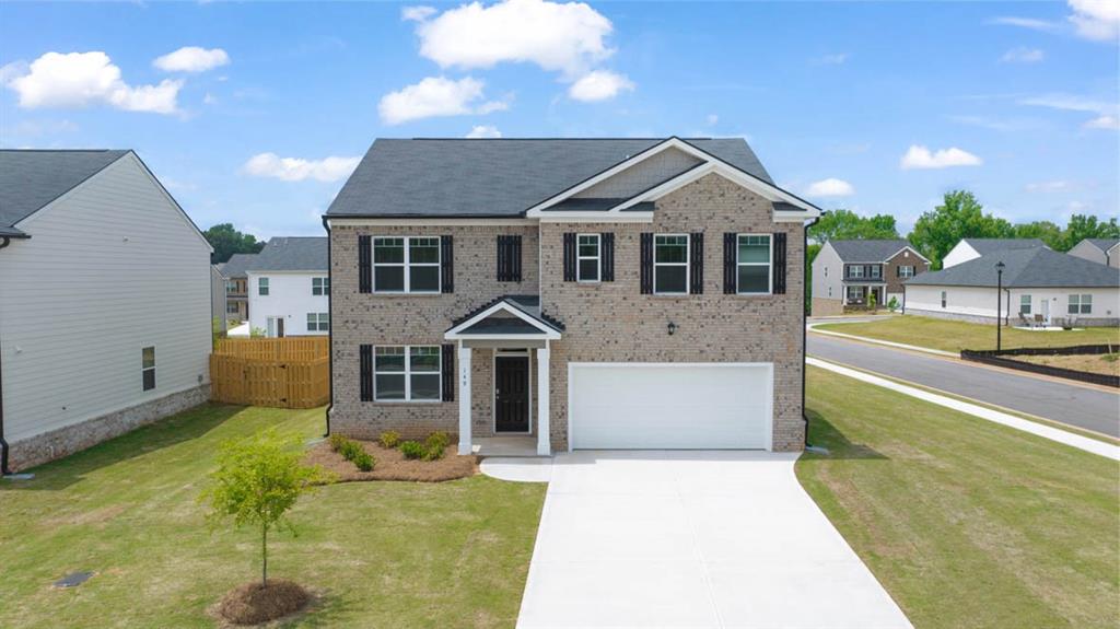 CLOSING COST PAID and special financing with Preferred Lender! Residents will also enjoy POOL, CABANA WITH GRILLING STATION, PLAYGROUND, WALKING TRAILS and DOG PARK! MINUTES FROM I-75 AND I-675. The "HAYDEN FLOOR PLAN" is a two-story home offering 2,511 sq. ft. of living space across 5 bedrooms and 3 full bathrooms. This expansive plan is one of our most popular, offering a flex space that could be tailored to become a dedicated home office or formal dining room. A guest bedroom with full bath on the main provides the ultimate retreat for visiting family and guests. There is also a central family room that opens to the kitchen, a space that boasts an extended island with bar stool seating, granite countertops and stainless-steel appliances. Upstairs features a generous bedroom suite with spa-like bath featuring dual vanities, shower and separate garden tub plus lots if closet space. There is also a versatile loft perfect as a secondary family room for movie nights and game day. And you will never be too far from home with Home Is Connected. Your new home is built with an industry leading suite of smart home products that keep you connected with the people and place you value most. Photos used for illustrative purposes and may not depict actual home.