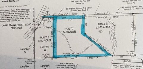 0 Cross Plains Hulett Road Carrollton GA 30116