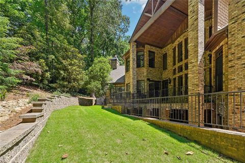 A home in Sandy Springs