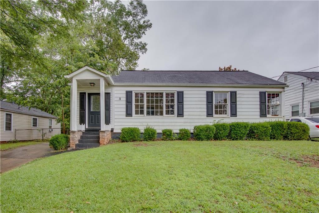 Charming Opportunity in Historic College Park! Don't miss this incredible opportunity to own a home in the highly sought-after community of Historic College Park. This 2-bedroom, 1-bath home is full of potential and ready for your personal touch. Features include a spacious family room with hardwood floors throughout and an eat-in kitchen with ample storage. Two generously sized bedrooms share a full hall bath. Please note: the property is being sold as-is. The HVAC system is not operational, and the roof is in need of repair or replacement. The seller has never occupied the home. Conveniently located near Hartsfield-Jackson Airport, all major Atlanta highways, Delta, Porsche, Tyler Perry Studios, and within walking distance to Woodward Academy’s main c