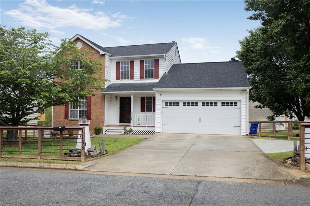 Positioned on a corner lot, this charming home has much to offer, including a view of Crystal Lake and lighthouses to guide you home! Original hardwoods lead to the bright, inviting kitchen with updated appliances and a peninsula to provide plenty of counter space. Delight in having two (yes Two) pantries! The spacious living room provides the opportunity for an office, a designated playroom or simply an additional living space. Create special memories during family dinners and holiday celebrations in the adjacent dining room. The primary suite greets you with a feature wall of reclaimed wood, instantly generating an inviting ambience. Step outside into a park-like backyard to enjoy a view of the lake and your very own apple and pear trees. A new hot water heater, a newer roof and vinyl siding all offer desirable, low maintenance living. Stroll through the Dekalb Farmers Market one day, hike Stone Mountain the next, then work your way through the restaurants of downtown Decatur. The perfect place for your next chapter. No HOA or rental restrictions.