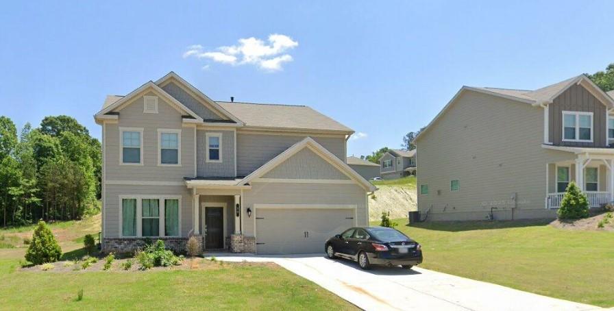This home is looking for a great renter to call home. The Atwood is a thoughtfully designed two-story home boasting open-concept living on the main level. An island kitchen overlooks the casual gathering room and a flex room is accessed off the welcoming foyer. Upstairs, a private owner's suite showcases a generous walk-in closet and three additional bedrooms, all with walk-in closets as well. Most have credit check and background check to be considered.