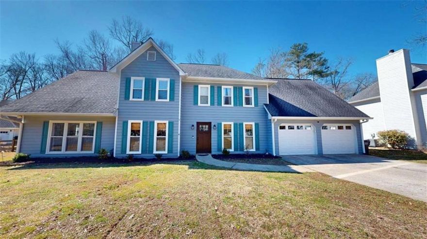 Spacious 5-Bedroom Home in Tammeron Trace - A Must-See in Marietta, GA! Welcome to your dream home in the beautiful Tammeron Trace neighborhood of Marietta, GA! This expansive 5-bedroom, 3.5-bath home in Cobb County has everything you need-space, comfort, and charm-all in a fantastic location. Step inside to find a large living room filled with natural light, featuring a stunning brick fireplace, perfect for cozy evenings or bright, sunny days. The open kitchen boasts ample cabinet and counter space, offering flexibility with multiple dining areas. Hosting guests is a breeze with the convenient half bath in the kitchen/dining area, while a spacious pantry provides extra storage for all your essentials. Just beyond the kitchen, a generous mudroom/laundry area offers direct access to the backyard, making it the perfect drop zone for muddy shoes, wet coats, or sports gear. Also on the main level, a spacious bedroom with its own full bathroom and private exterior access adds convenience and privacy-ideal for guests or multi-generational living. Upstairs, the oversized master suite is a true retreat, complete with an additional office/flex space alongside its existing closet-perfect for a home office, nursery, or hobby room. The master bath features dual vanities, a soaking tub, and a walk-in shower for ultimate relaxation. Two light-filled guest bedrooms provide plenty of space, while a huge playroom down the hall offers endless possibilities for fun and entertainment. Outside, the flat, spacious lot provides ample room to run, play, and enjoy outdoor activities. Whether you're hosting a backyard barbecue, gardening, or simply soaking up the Georgia sunshine, this yard is ready for it all! Don't miss your chance to own this incredible Marietta home in Tammeron Trace-schedule your showing today before it's gone!