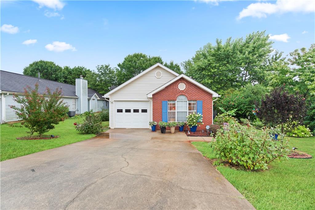 Welcome to this beautiful well-maintained 3-bedroom, 2-bath ranch-style home offering comfort and functionality in a quiet McDonough neighborhood. This inviting home features laminate flooring throughout the main living areas, carpet in the master bedroom, and an open, easy-flow layout perfect for everyday living. The kitchen is equipped with stainless steel appliances, a modern tile backsplash, lots of cabinet space for storage, and offers convenient access from the 1-car automatic garage-making daily routines a breeze. The spacious master suite includes its own private bath, while two additional bedrooms offer versatility for guests, a home office, or more. Enjoy the outdoors in the fully fenced backyard, ideal for entertaining, gardening, or relaxing. A storage shed is also included and will be cleared out prior to closing. Conveniently located near shopping, schools, dining, and major highways. Currently occupied by the seller-showings by appointment only. Don't miss out-schedule your tour today and imagine the possibilities!