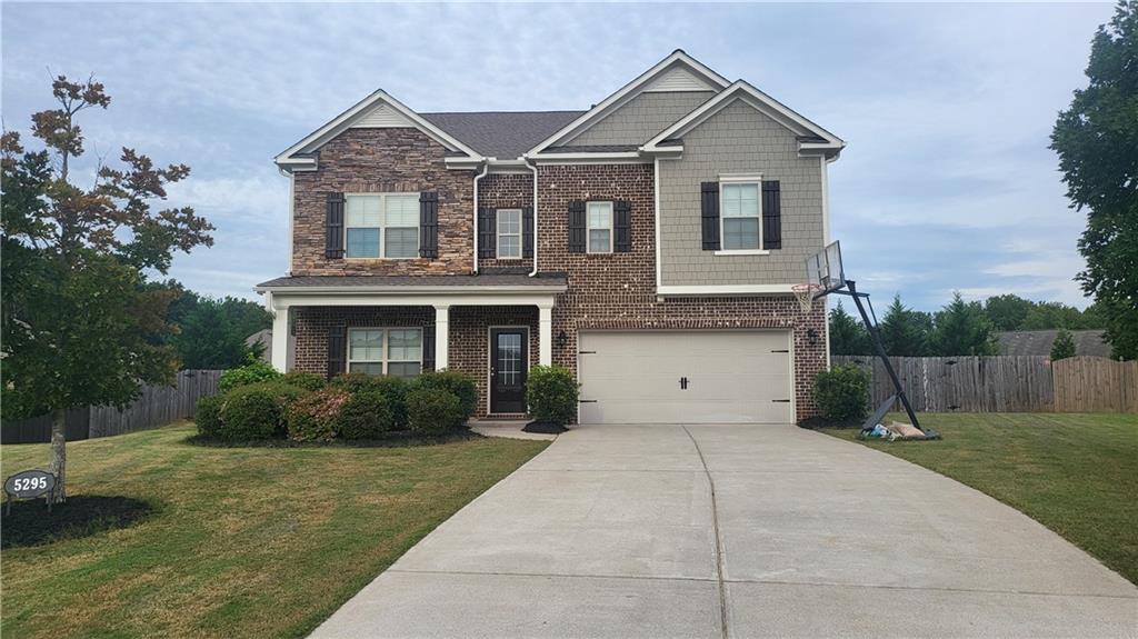 A beautiful 5 bedroom/4 bathroom house in a cul-de-sac. Super-large backyard with a wonderful view and privacy. Community with swim/tennis/children's play area/Clubhouse. This gorgeous home was freshly painted and features numerous upgrades. Must See!
The main level features an office, a formal dining area, and a bedroom with a full bathroom. A huge, open-concept family room, dining room, and massive kitchen upgrades. Upstairs features an extra-large master suite, walk-in his and her closets. Huge media room(loft) for playroom or office. Three guest rooms, one with a private bath and the others with a jack-and-jill bathroom.
This house is located in the heart of Cumming area. Convenient access to GA-400, shopping centres, and Forsyth County schools.