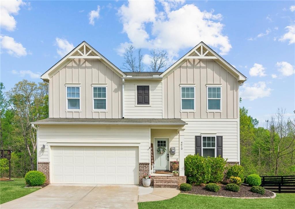 Welcome to your dream home priced under market value and completely move-in ready!
This spacious and updated four-bedroom, 2.5-bath residence boasts over 2,200 square feet of luxurious living space and daylight basement is perfectly situated on a large/private lot backing up to a creek. As you approach the home, you are greeted by a charming/inviting covered front patio. Step inside to discover an open main level that is bright and airy, thanks to high ceilings, ample windows, and classic paint colors. The heart of this home is the stunning kitchen, featuring white cabinetry and a generous island that provides ample space for meal preparation and entertaining. A large, walk-in pantry ensures your cooking essentials stay organized and easily accessible, making this kitchen a true chef's delight. The generously sized family room, illuminated by natural light, and is an ideal space for relaxing with loved ones or hosting gatherings. Upstairs, you'll find the luxurious primary suite, a true retreat that offers a walk-in shower, extended vanity, and a spacious walk-in closet that provides plenty of storage. Three additional well-sized bedrooms ensure ample space for family or guests, while a thoughtfully placed laundry room adds convenience to your daily routine. Step outside from the kitchen to enjoy your private back porch and terrace level patio below, creating multiple outdoor spaces for dining, entertaining, or grilling in the sunshine. The large, fenced lined backyard backs up to undeveloped natural space w/ a creek, providing an idyllic sense of privacy with no neighbors behind you—truly a rare find! (and includes a swing-set for additional fun!)
This welcoming community features a swimming pool, playground, and picturesque sidewalks, making it perfect for families. Located near shopping and dining options, and within the award-winning Forsyth County School System, this home is not just a house but a lifestyle. Plus, it’s conveniently close to the renowned Cumming Aquatic Center.
Don’t miss out on this impeccable listing—schedule your private showing today!