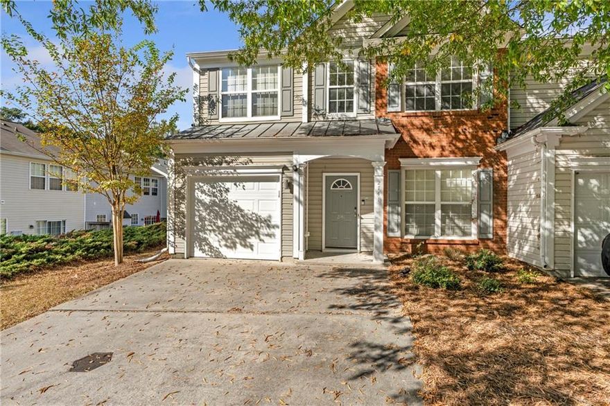 Absolutely Gorgeous Home!  PERFECT location, END UNIT, tons of natural light, walkable to everything, minutes from the GA 400, GREAT schools, shopping and Downtown Alpharetta! This meticulous end unit home has an open floor plan with soaring ceilings, as you walk in.  The kitchen features granite counter tops, gas cooktop and oven, SS appliances, overlooking the family room w/gas fireplace.  Upstairs features an oversized, primary suite with large walk in closet.  Master bathroom is spacious, with a soaking tub, separate shower and double vanities. Two, spacious, secondary bedrooms complete the second floor.  Private backyard porch, with easy access to community pool.  This home and location is in the center of everything.