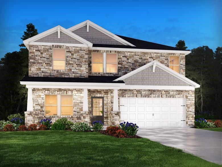 Brand new, energy-efficient home available by Sep 2025! Sip your coffee from the Chatham’s charming back patio. Inside, versatile flex spaces allow you to customize the main level to fit your needs. The impressive primary suite boasts dual sinks and a large walk-in closet. Starting from the $400s, Creekside at Oxford Park features ranch and two-story homes in South Fulton. Homeowners will enjoy a variety of amenities including a swimming pool, clubhouse and playground. This community offers easy access to parks, local shopping and dining in Downtown Fairburn as well as I-85 and major employment centers. Each of our homes is built with innovative, energy-efficient features designed to help you enjoy more savings, better health, real comfort and peace of mind.