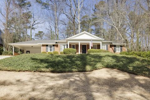 A home in Sandy Springs