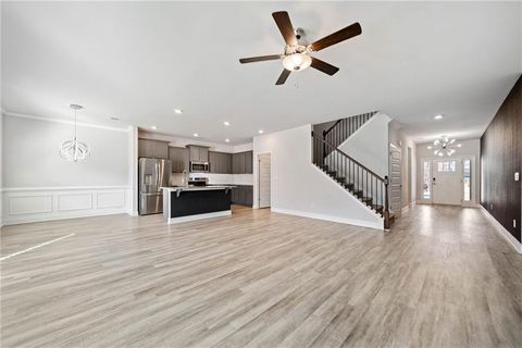 A home in Dawsonville